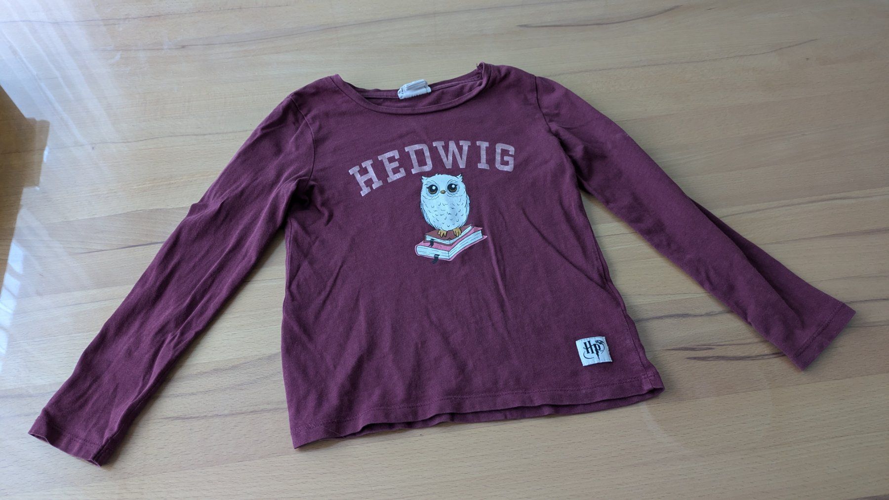 Maglioni & Felpe: Harry Potter Hedwig Langarmshirt - Gr. 110 – Usato da Staufen venduto da Fleby84