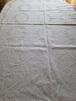 Tischdecke Damast, Monogramm HD, 280x196cm