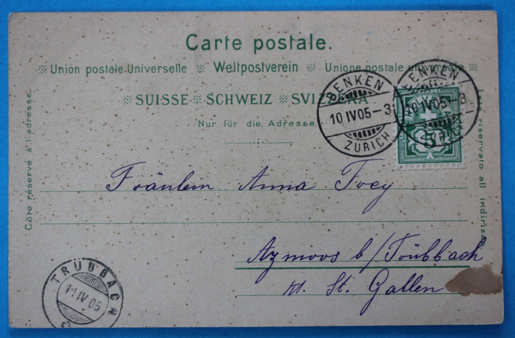 Ansichtskarten: BENKEN LITHO AK – Gebraucht aus Lotzwil von pirolh 1
