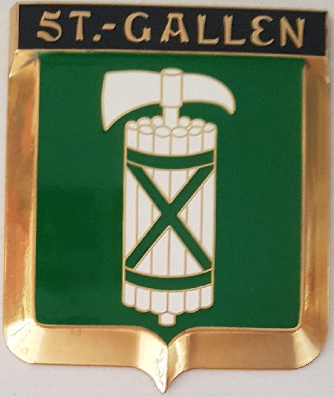 Insegne: Plakette / Schild ST.-GALLEN – Usato da Neuchâtel venduto da Blondy_73