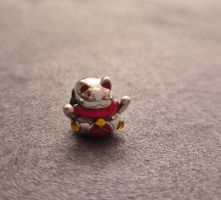 Charm Maneki-neko Katze +Garantie