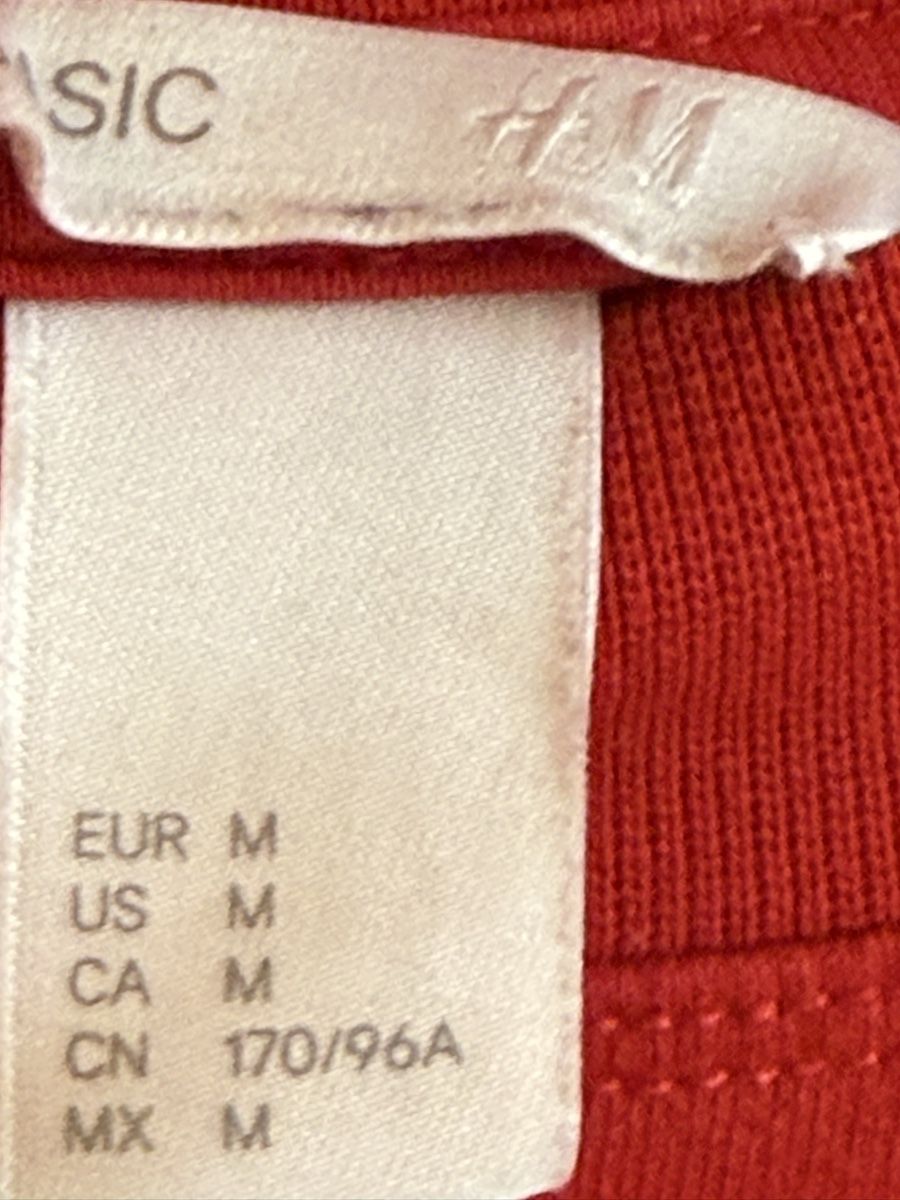 H&M Maglioni & Felpe: Sweat/pull rouge H&M, t.38/M – Usato da Tavannes venduto da Thriftshop 6