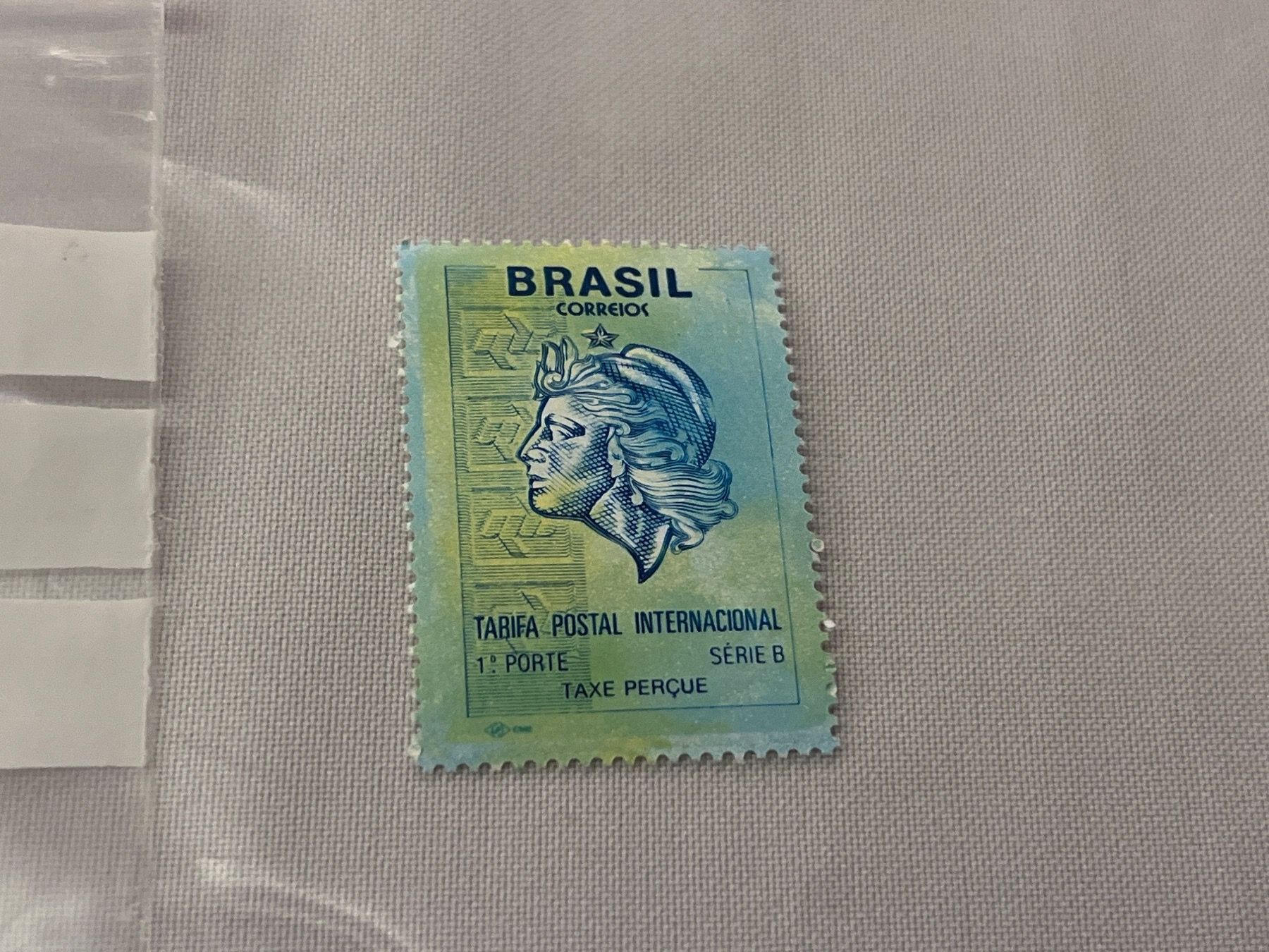Alle Briefmarken: Seltene Briefmarke Brasilien – Neu und originalverpackt aus Zürich von engebrunau