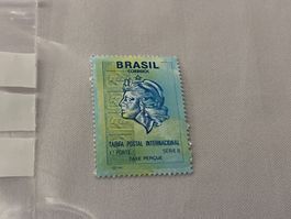 Seltene Briefmarke Brasilien