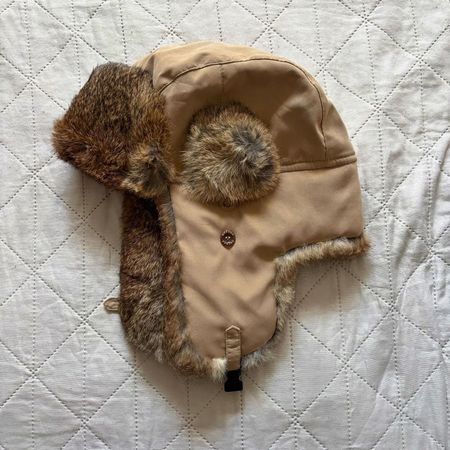 Brekka Chapka Wintermütze (Echtes Kaninchenfell), Ungetragen