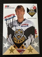 Autogrammkarte Raymond Walder HC Lugano BSI 1993