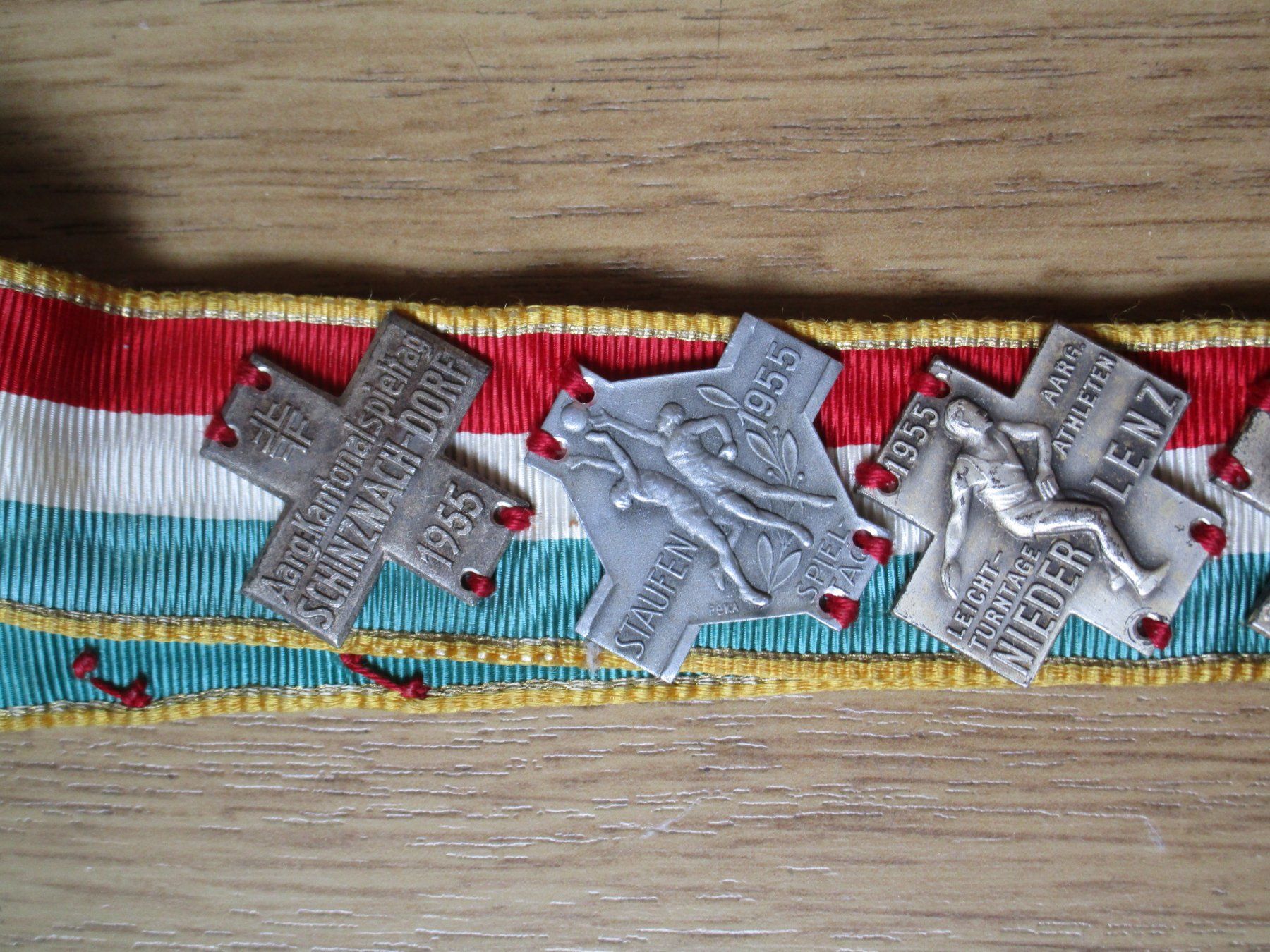 Medaglie: 41 Turnerabzeichen auf Band – Usato da Heimberg venduto da Lupo57 8