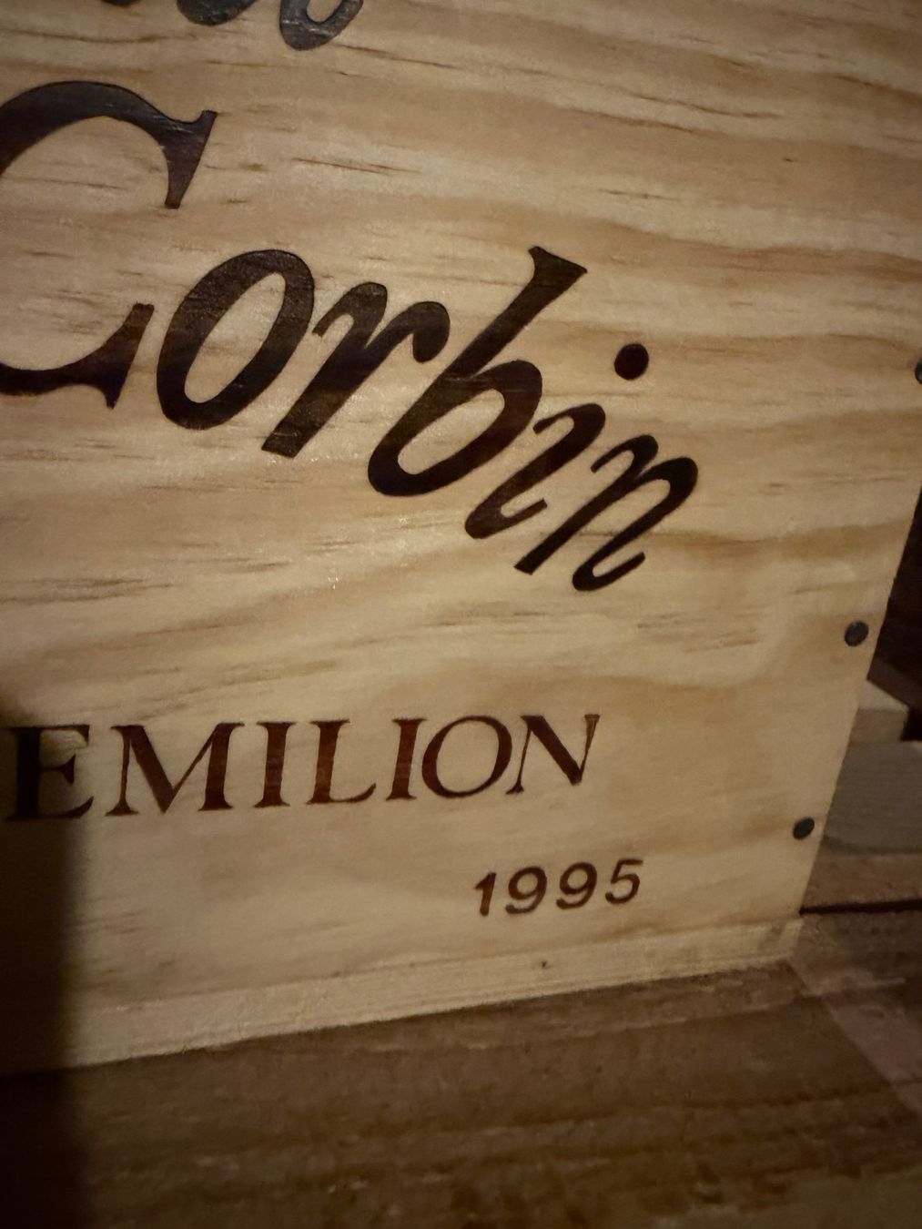 Vino: Château Saint-André Corbin 1995 Saint-Georges-Saint-Emilion – Nuovo (secondo la descrizione) da Roche VD venduto da avediscipule 1