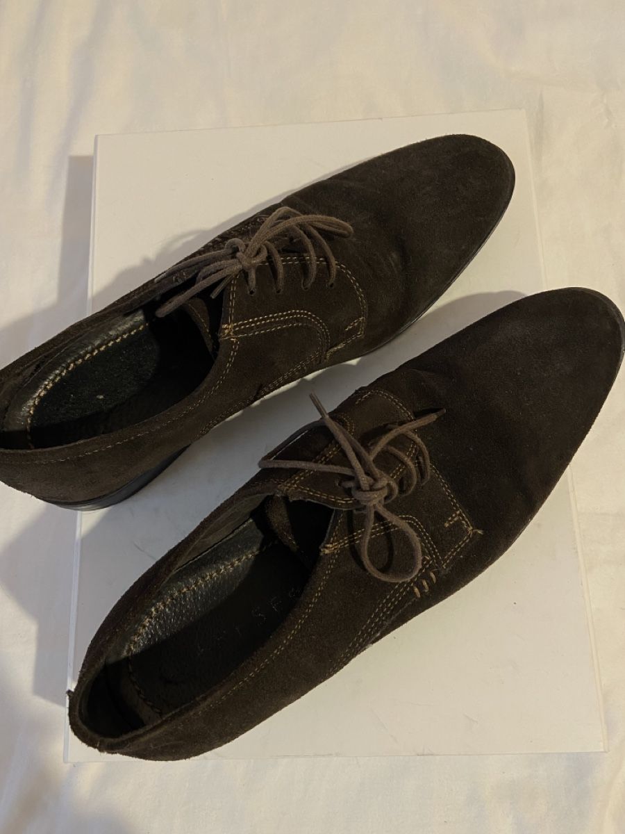 Scarpe da uomo: Chaussures marrons en daim – Usato da Chêne-Bougeries venduto da sor_9rzp 5