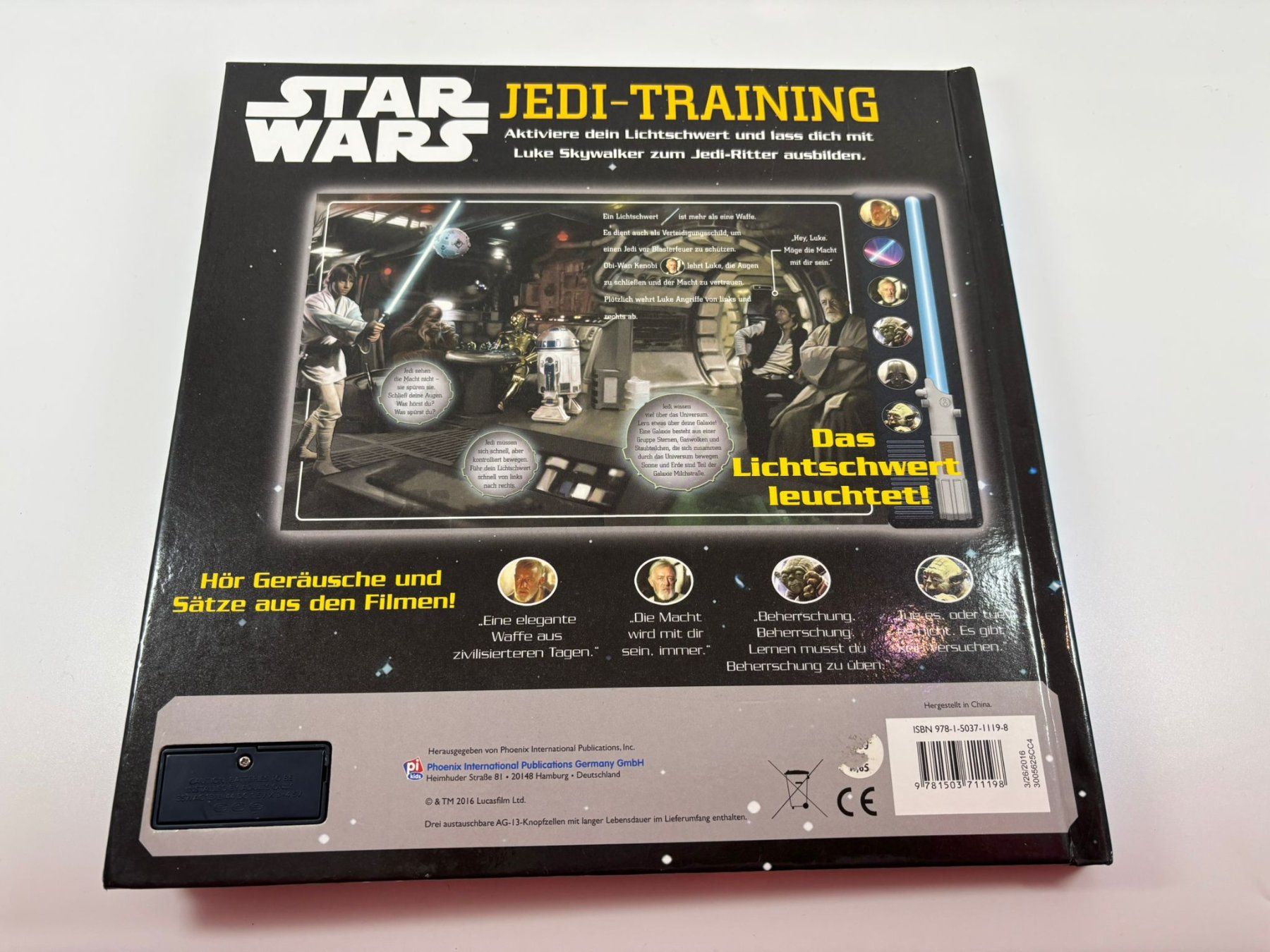 Libri: Buch Star Wars Jedi-Training mit Geräuschen – Usato da Herisau venduto da Seyashop1 2