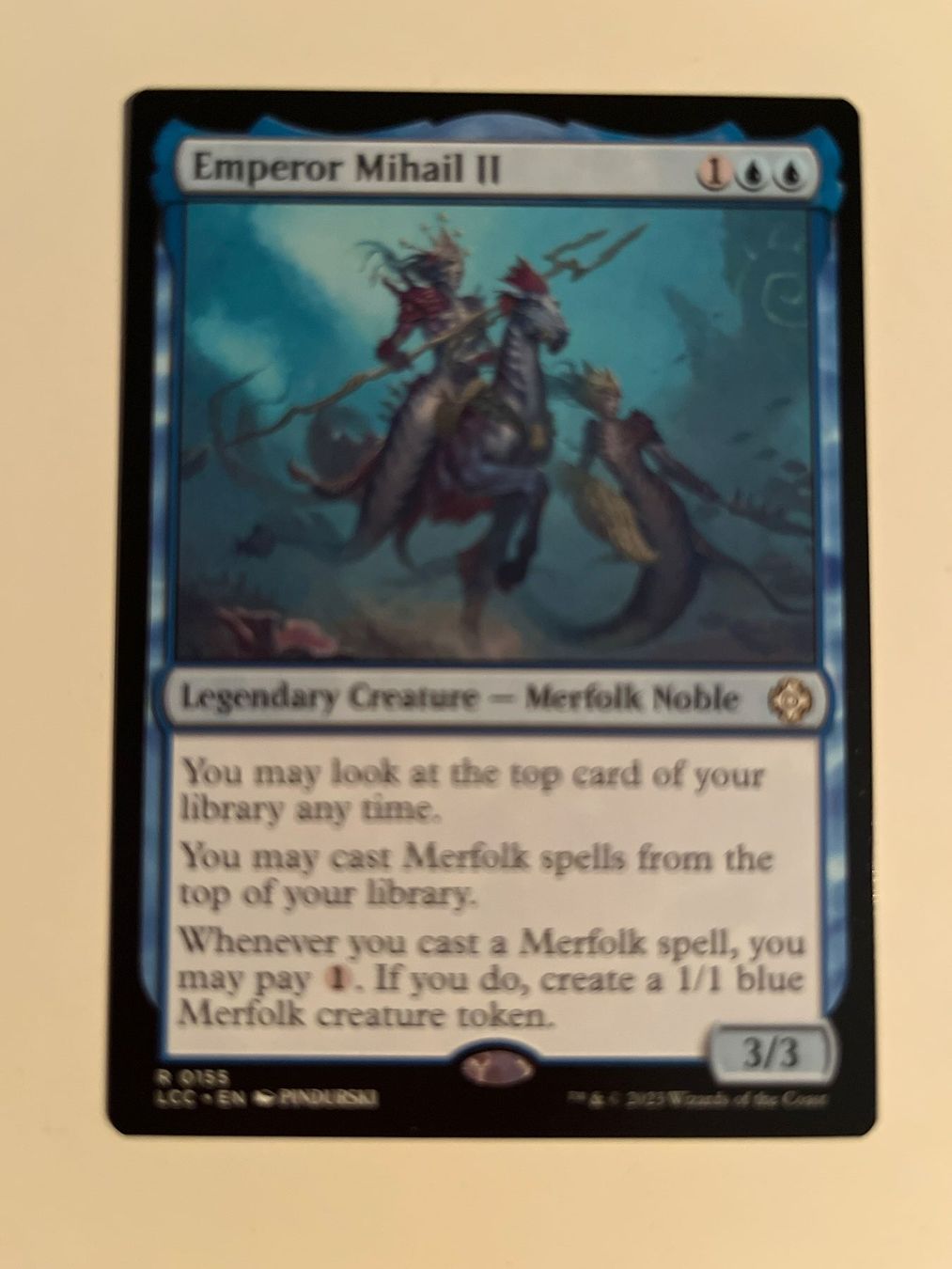 Magic The Gathering Sammelbilder & Trading cards: 1 x Emperor Mihail II - Magic: The Gathering - MtG – Gebraucht aus Kriens von Shadi1980