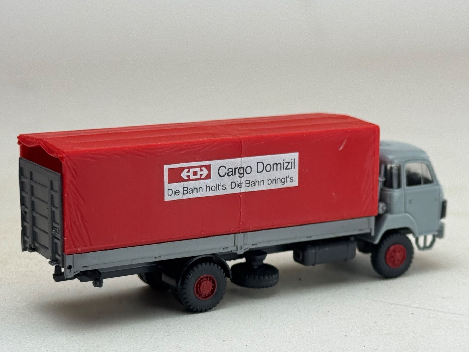 Roskopf Modellini d'auto: EB- Roskopf Saurer LKW SBB – Usato da Elm venduto da Wikmtz 1