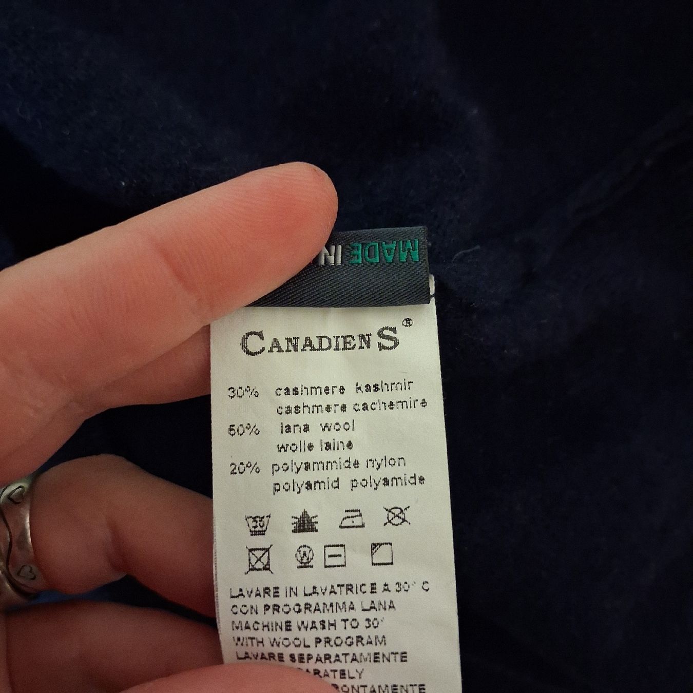 Pullover & Sweatshirts: Canadians cashmere wool men pullover  – Neu (gemäss Beschreibung) aus Wil SG von tre_g2l7 4