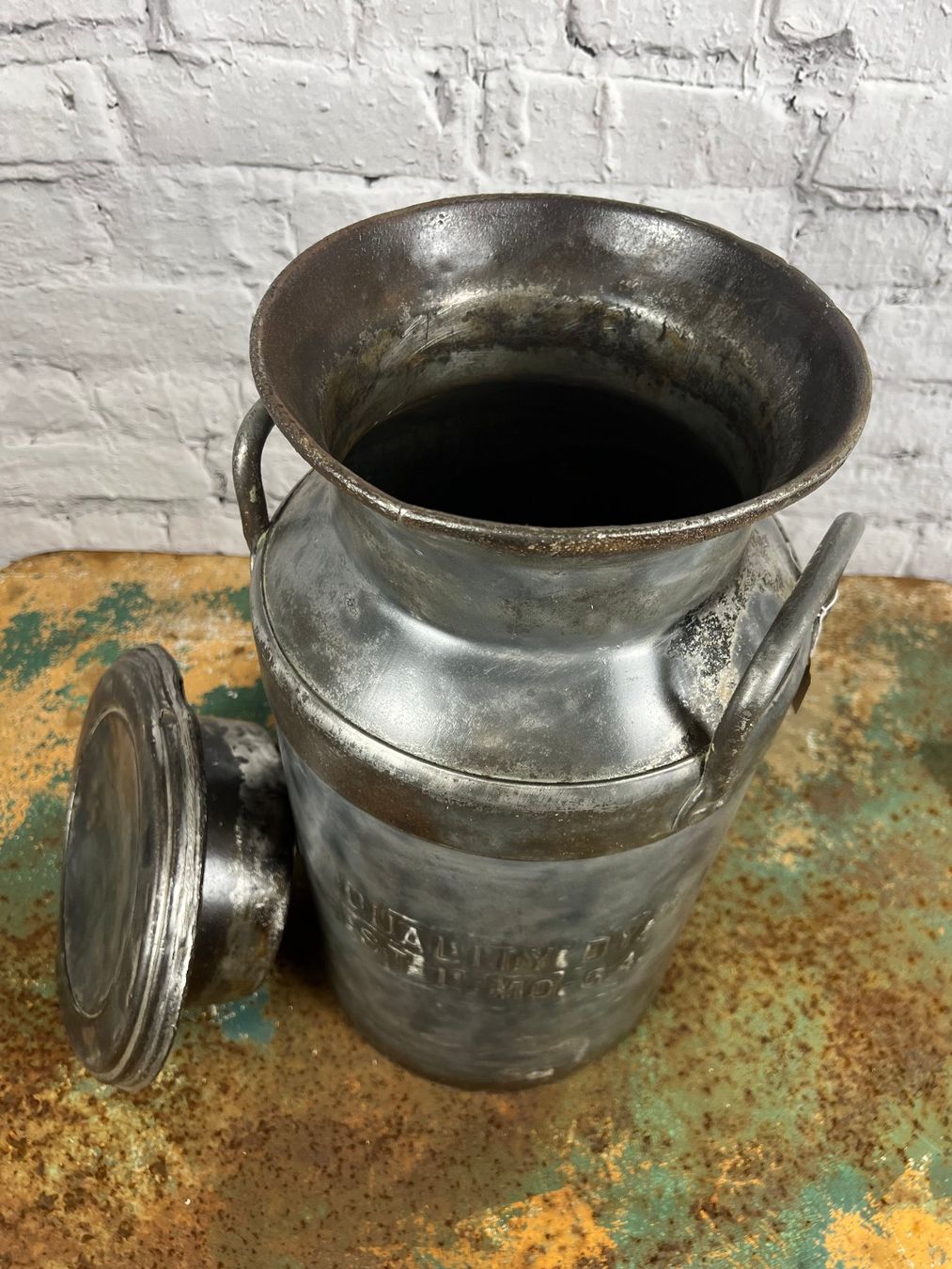 Landwirtschaft: Milchkanne Stahl 1964 – Gebraucht aus Wangen ZH von Fer1964 4