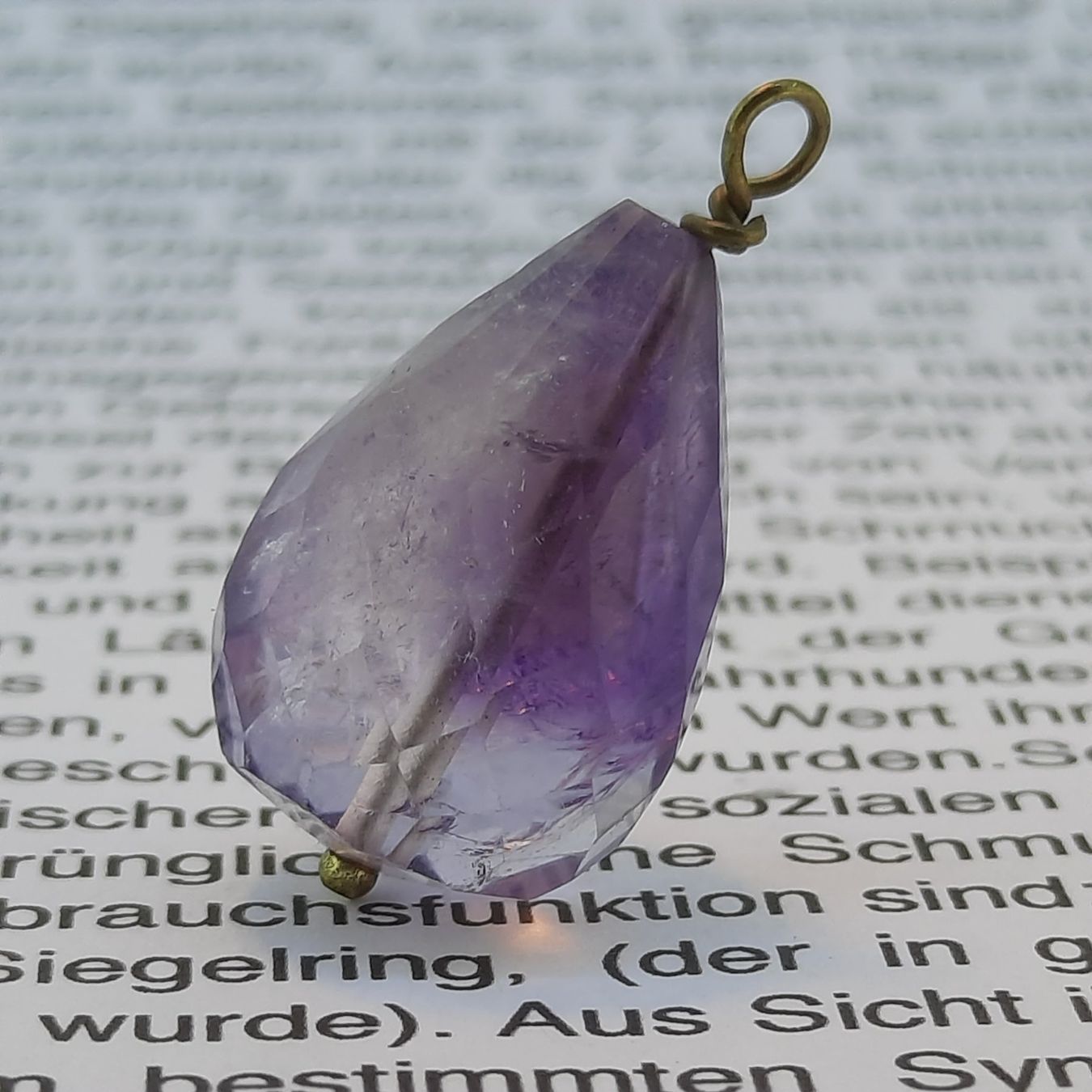 Pendentifs: Wunderschöner Anhänger mit Amethyst Edelstein – D'occasion à Unterägeri par Altgoldschmuck 5