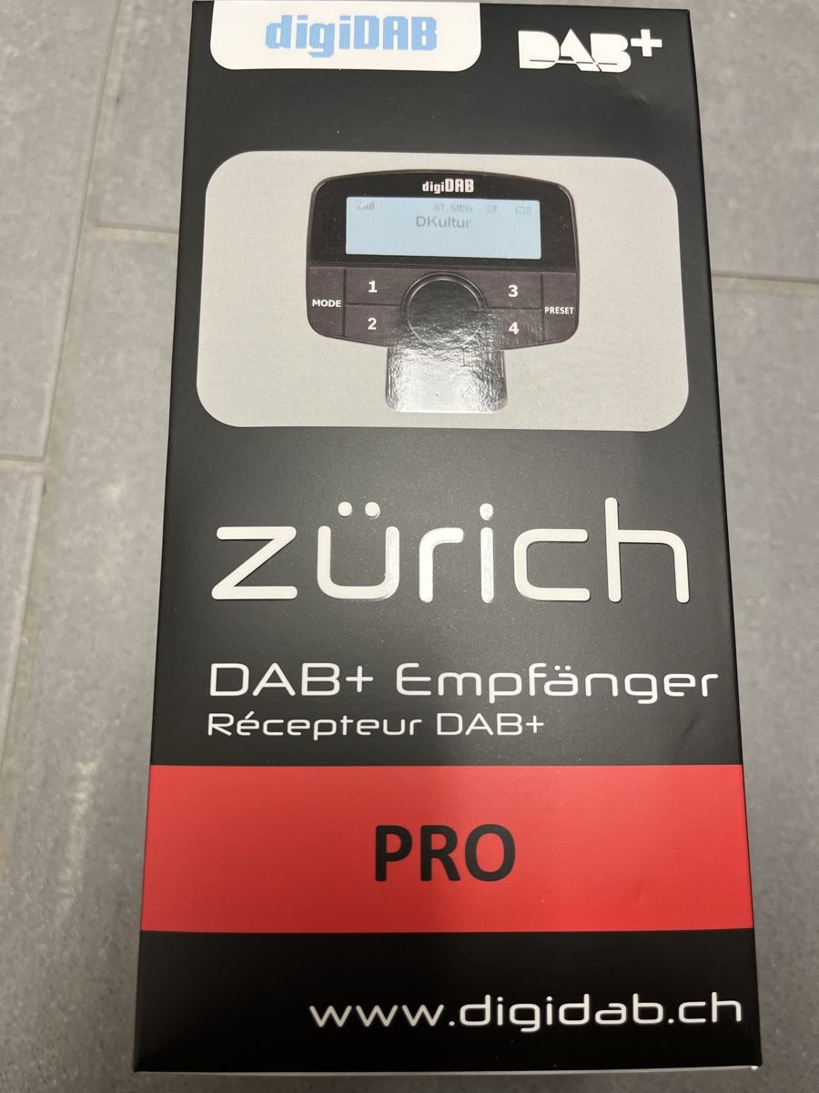 Radio: DAB Plus Empfänger  – Nuovo e nell'imballaggio originale da Neerach venduto da fuz_8d7l 2