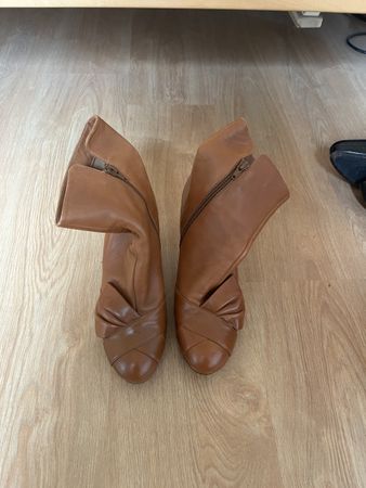 Chie Mihara Leder Stiefeletten, Gr. 40, Herbst Look!