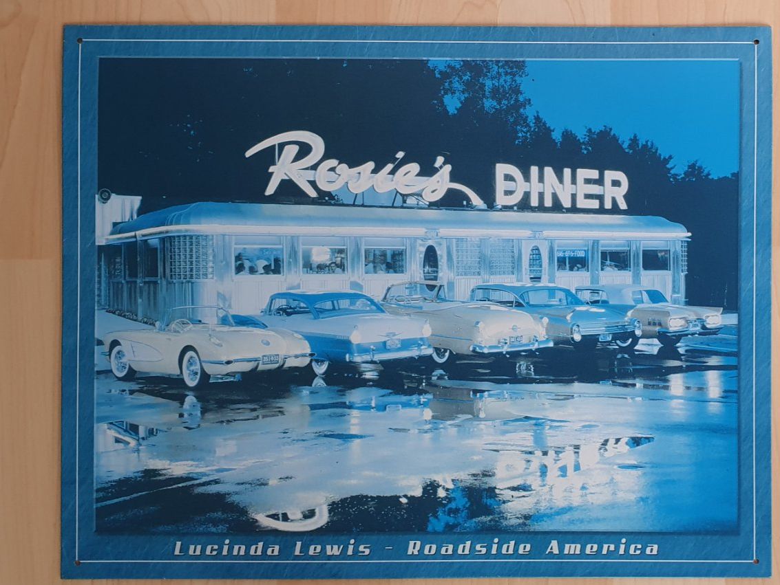 Schilder: 2x Blechschilder American Diners – Gebraucht aus Ernetschwil von Cob1998 2