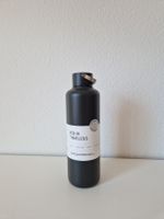 EQUA Timeless Trinkflasche Schwarz aus Edelstahl