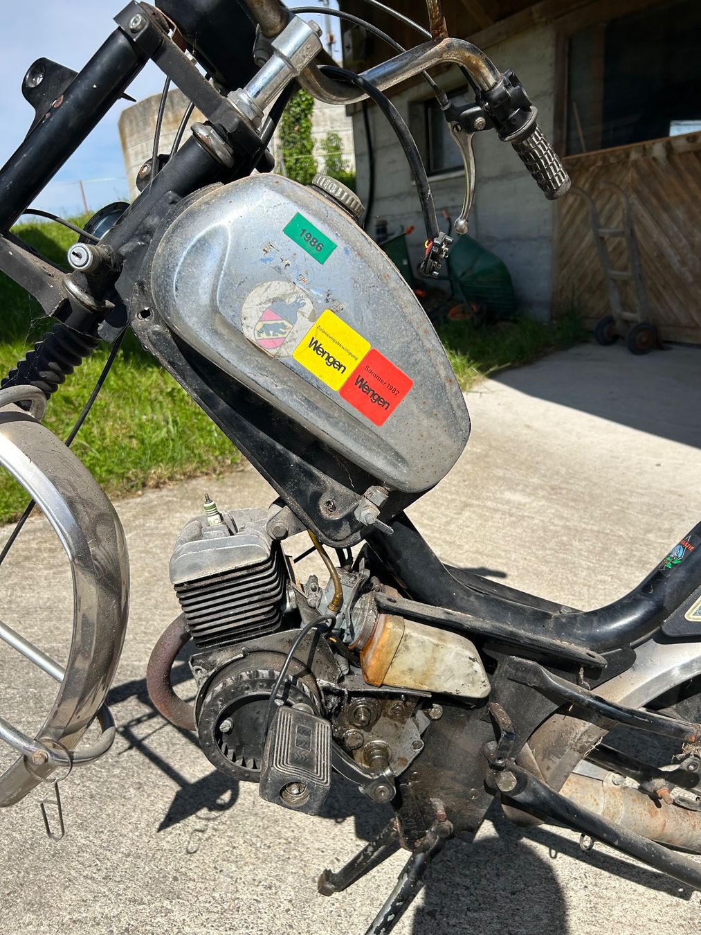 Alpa Ciclomotori: Alpa Black River Zündapp – Difettoso da Fahrni b. Thun venduto da berger_tuning34 5
