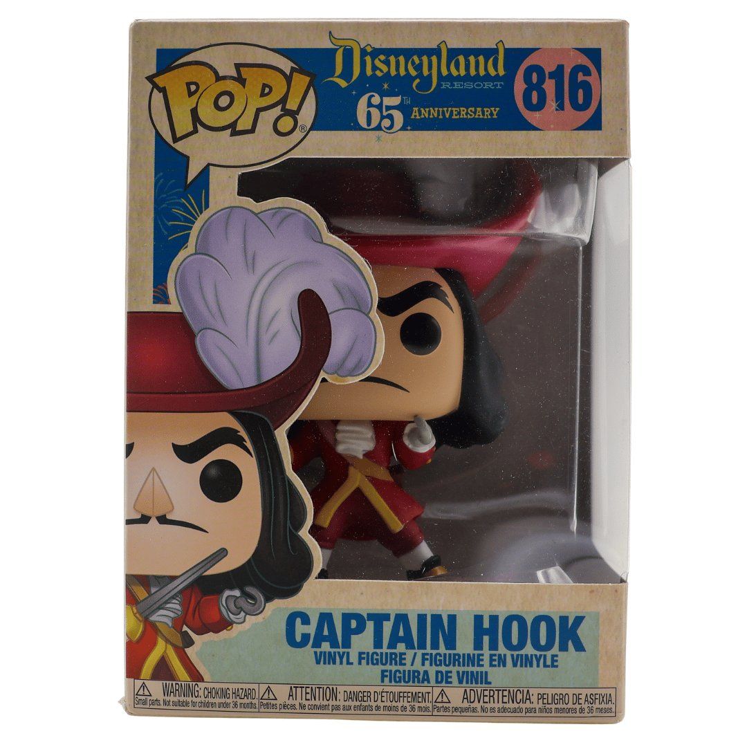 Statuette: Captain Hook #816 Funko POP Disney Peter Pan – Nuovo e nell'imballaggio originale da Paudex venduto da dindeboy