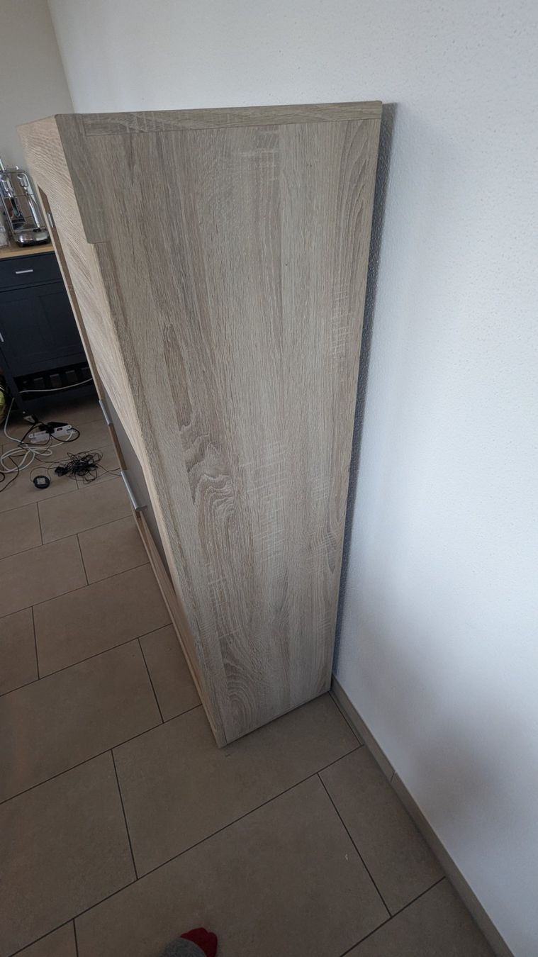 Schränke: Highboard mit Vitrine + Beleuchtung - Sideboard - Schrank – Gebraucht aus Remetschwil von Snuec 7