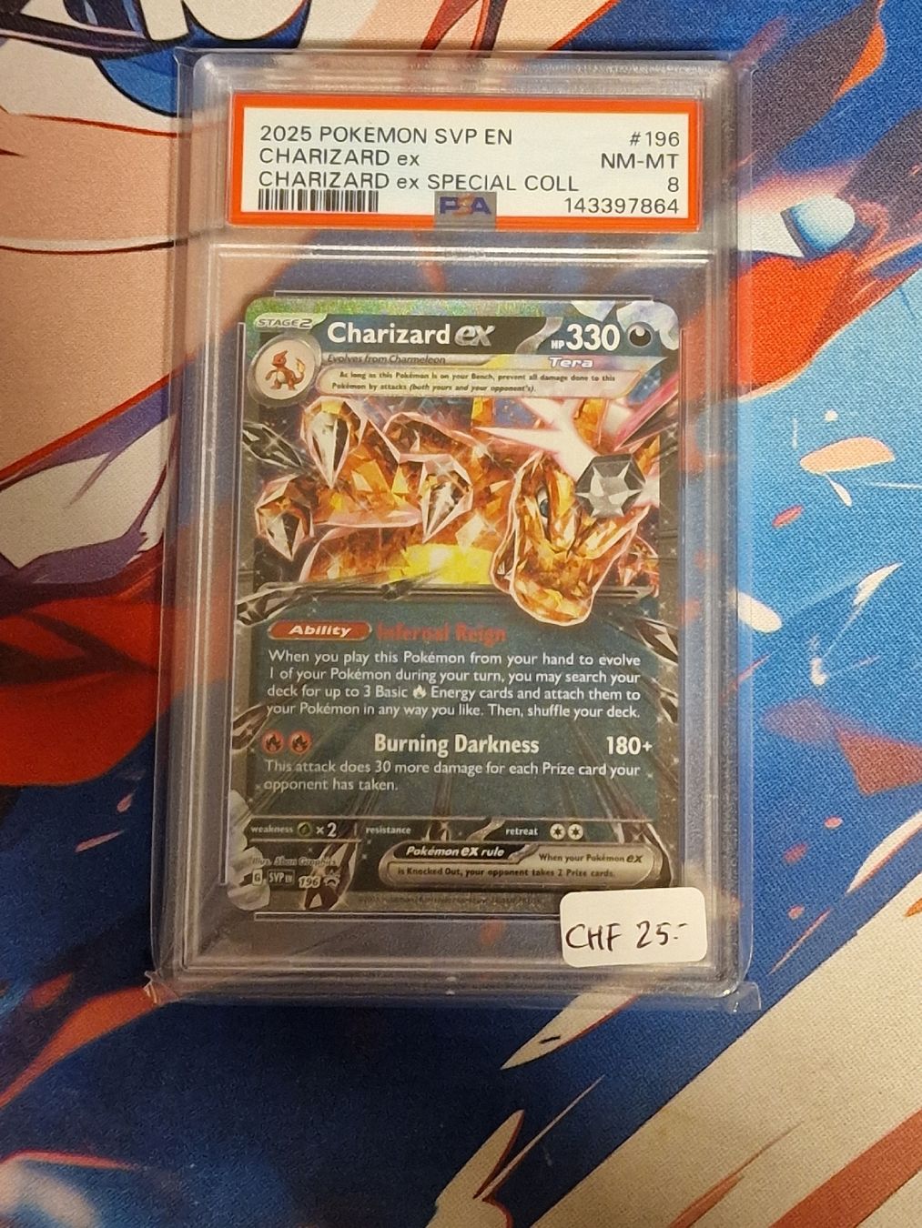 Pokémon Cartes à collectionner: Charizard SVP 196 - PSA 8 – Neuf (Voir description) à Köniz par ps5_77vk