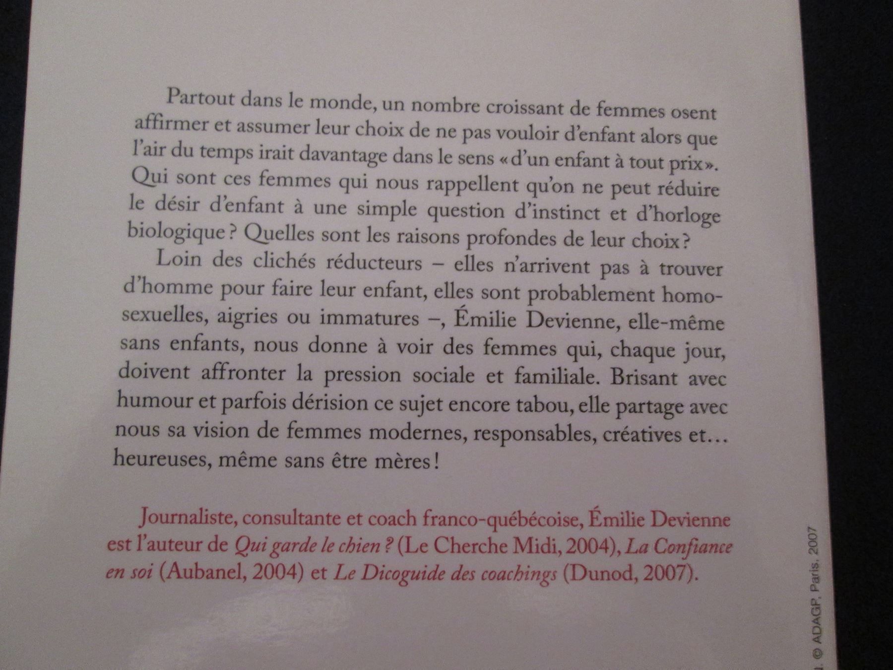 Libri: Etre femme sans être mère – Usato da Neuchâtel venduto da Dualseele 5