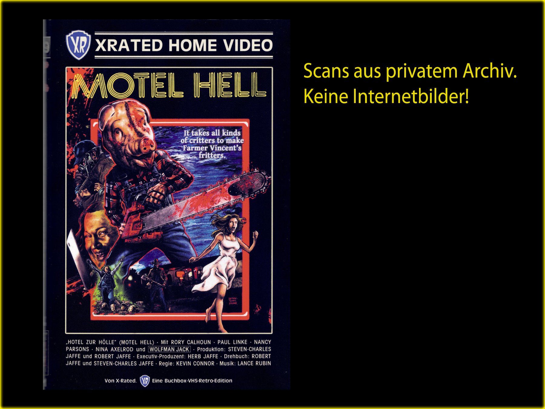 Alle DVDs: Motel Hell / Grosse Hartbox X-Rated / uncut / Nr. 49/55 – Neu (gemäss Beschreibung) aus Füllinsdorf von VIDEO-ARCHIVES 1