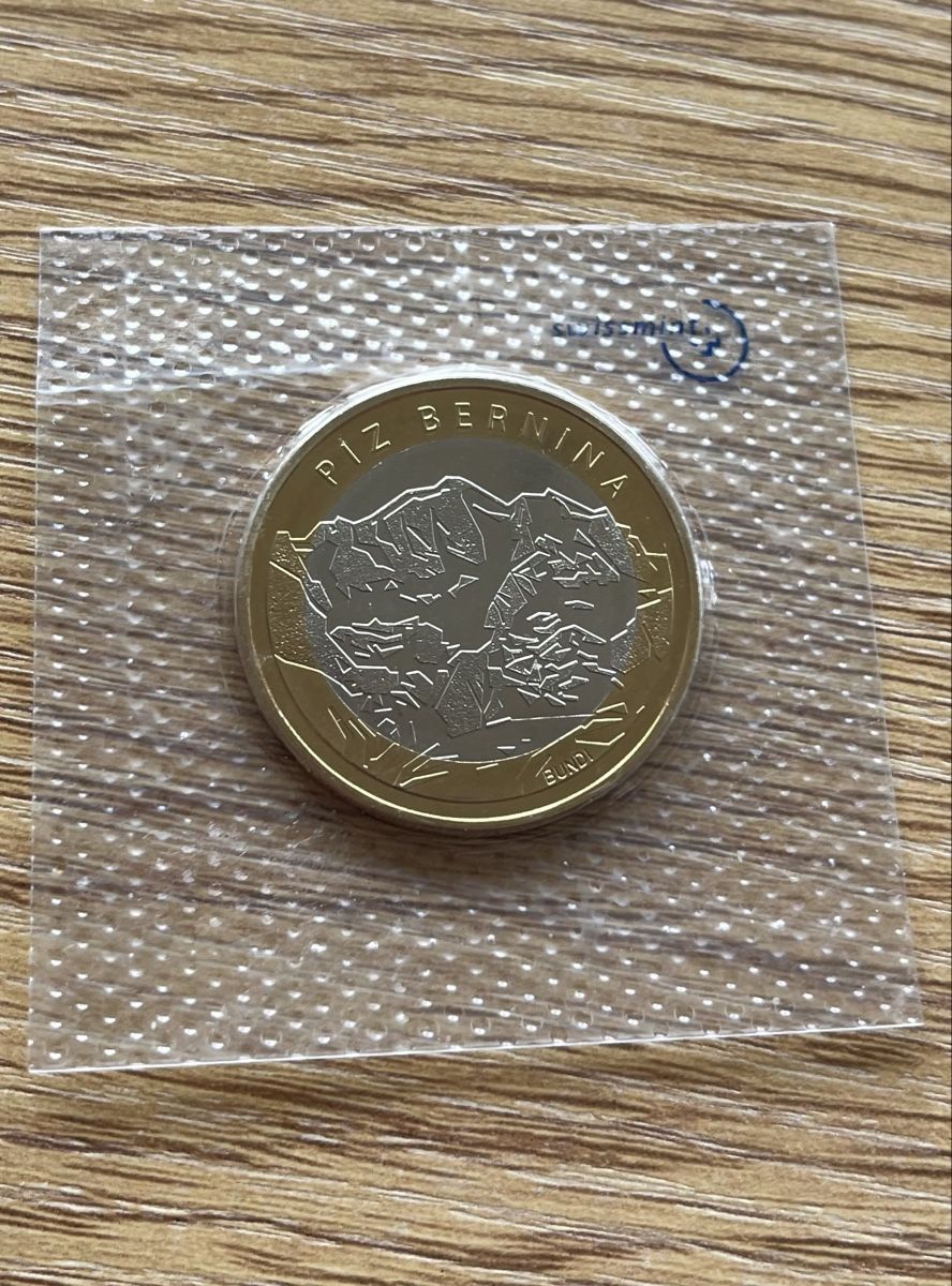 Tutti le monete: Sondermünze Piz Bernina, 2006, 10.- – Nuovo (secondo la descrizione) da Bern venduto da piweli