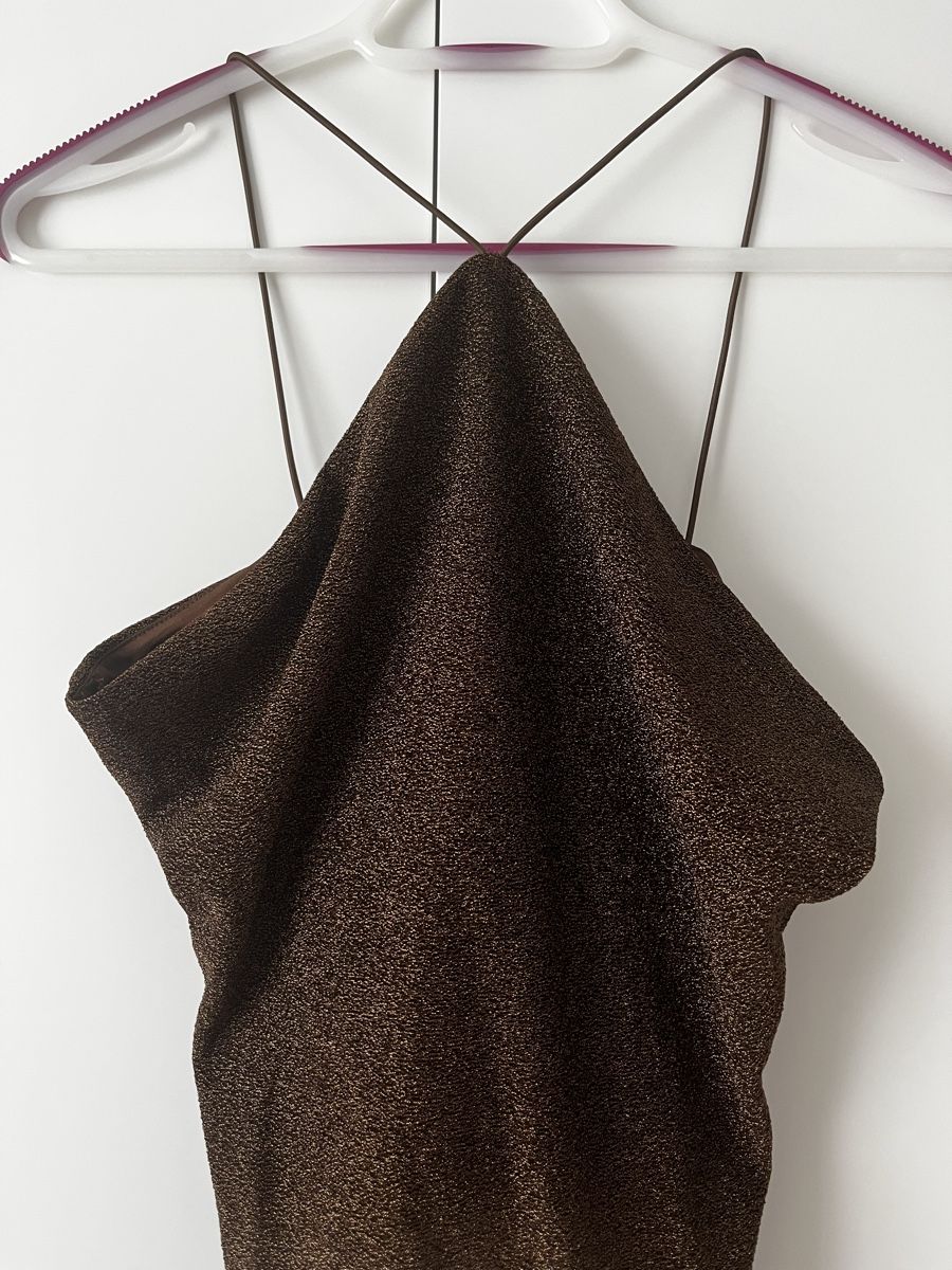 H&M Tops: Glitzer Body von H&M, Grösse L – Gebraucht aus Opfikon von acoae_atelier