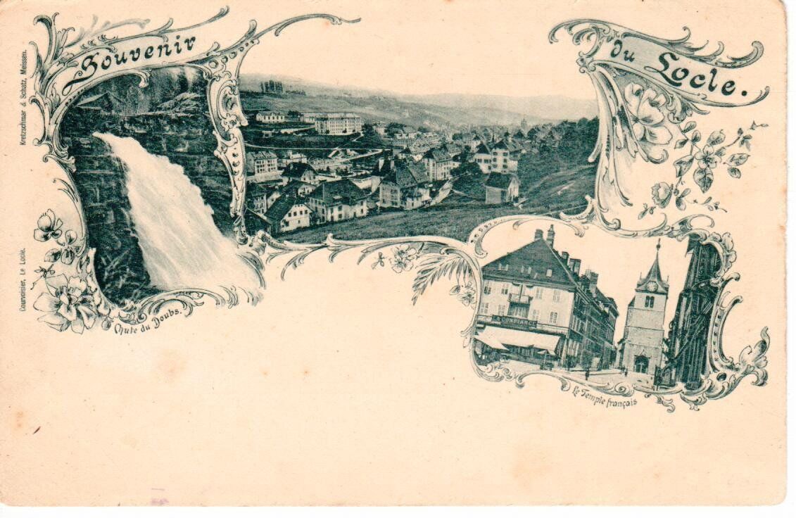 Cartoline postali: Souvenir du Locle – Usato da Wolhusen venduto da Curver9