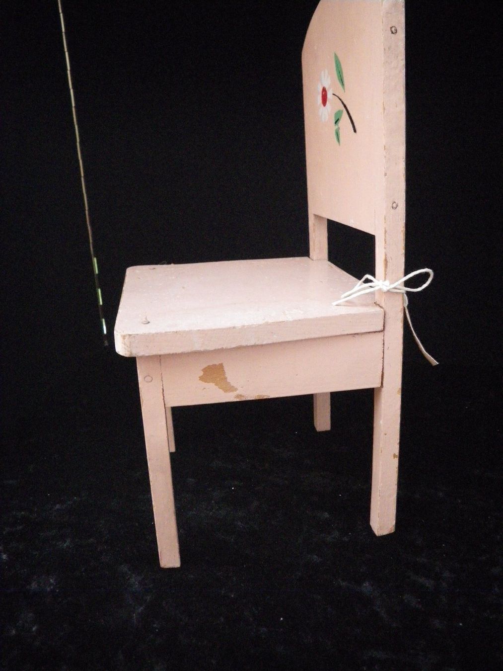 Giocattoli: Holz Puppenstuhl bemalt – Usato da Reinach BL venduto da Annodomini 2