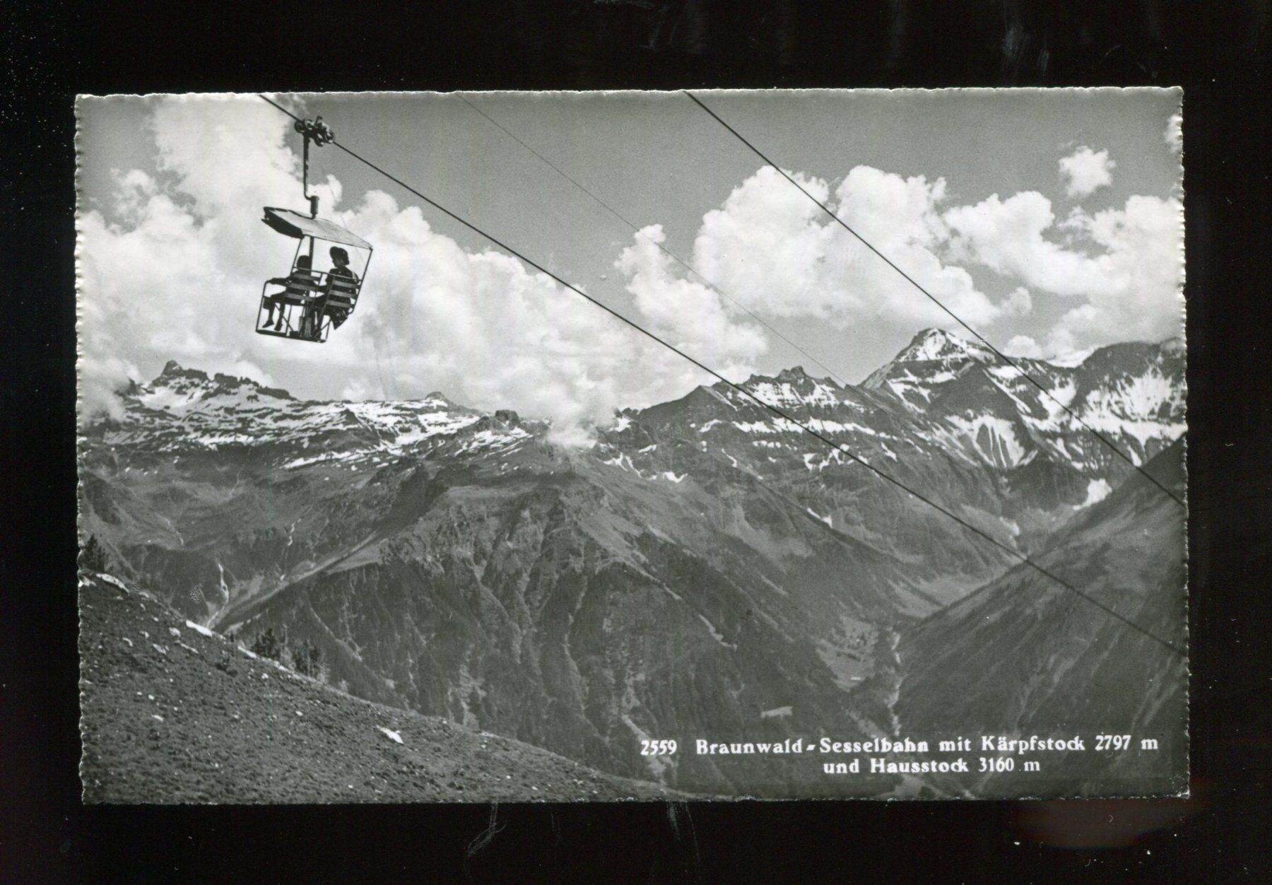Cartes postales: Braunwald, Sesselbahn – D'occasion à Aarau par Elmaar41