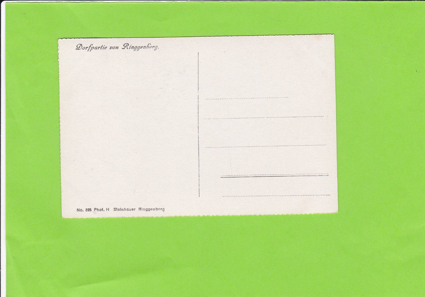 Cartoline postali: Dorfpartie von Ringgenberg – Usato da St. Peterzell venduto da neckertal 1