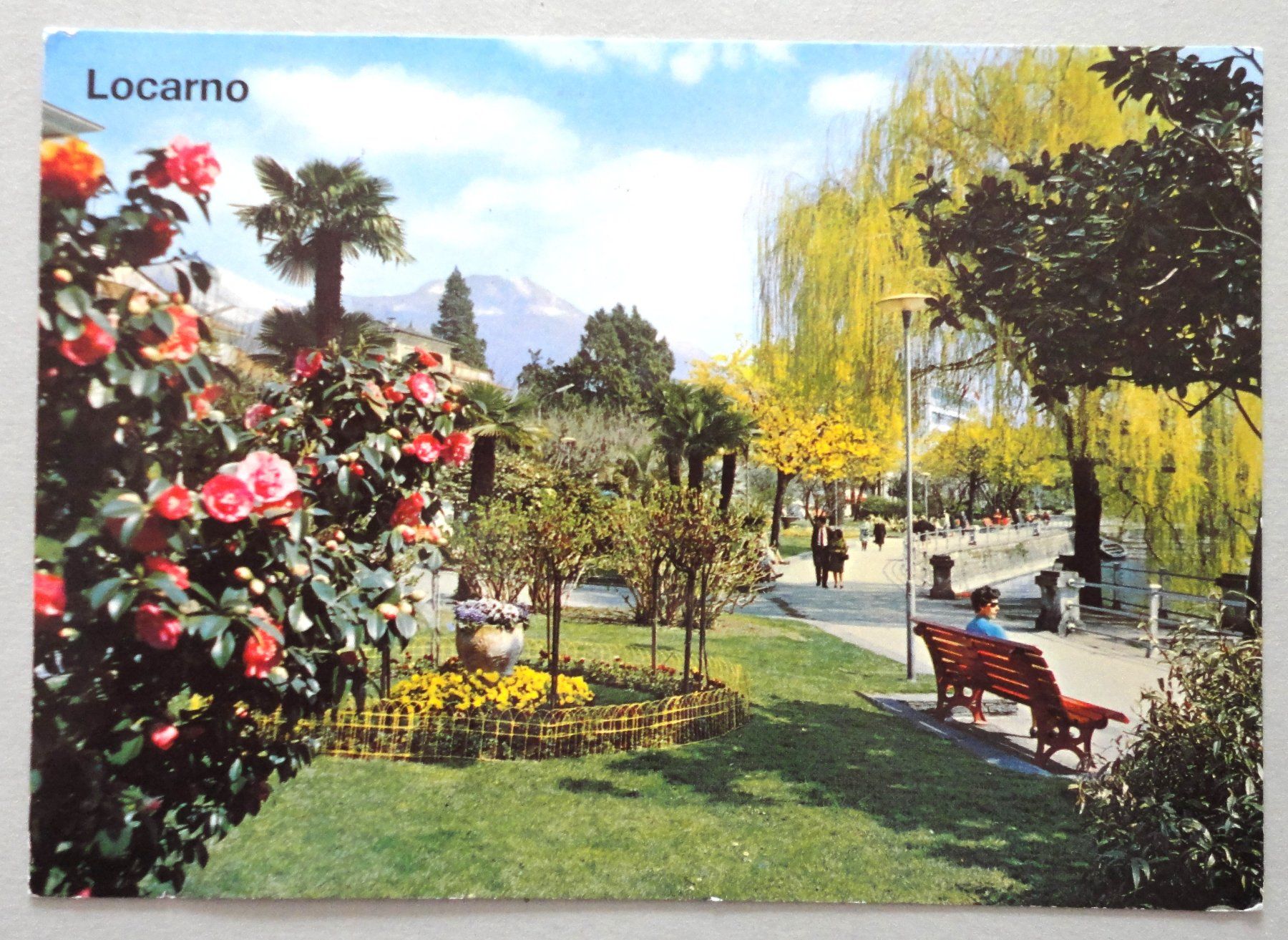 Cartoline postali: Locarno - Lago Maggiore - Lungolago – Difettoso da Fétigny venduto da Billy2miny