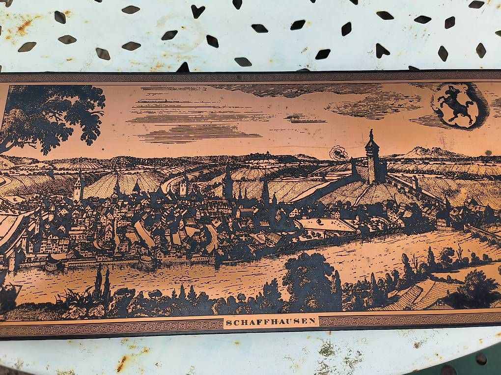 Incisioni: Bild Kupferstich  – Usato da Schaffhausen venduto da Airsue 2
