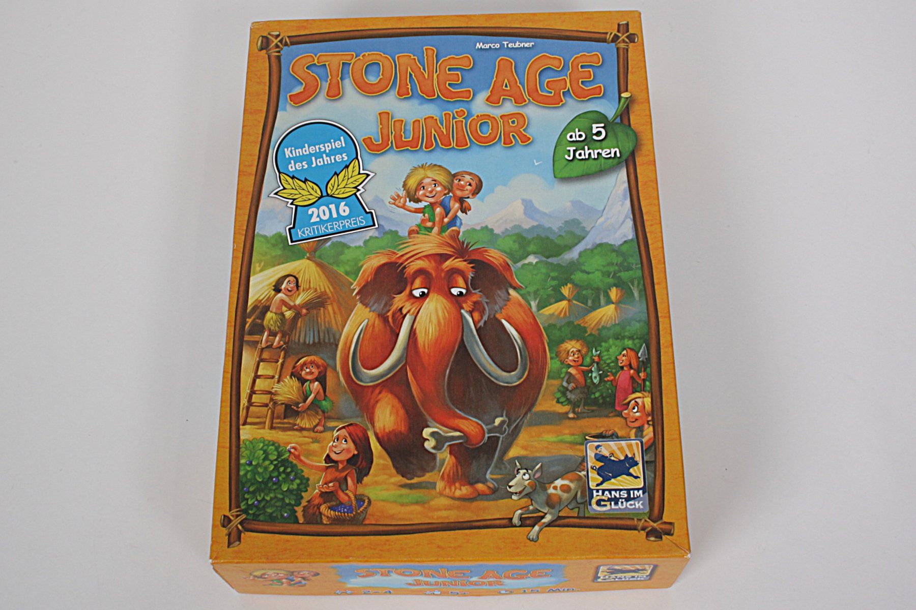 Spiele: HANS IM GLÜCK Stone Age Junior – Gebraucht aus Zollikofen von Restwert_Zollikofen
