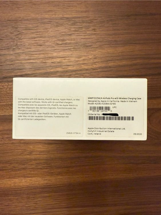Apple Kopfhörer: Airpods Pro 1st Generation - Wireless Charging Case – Gebraucht aus Urdorf von Dardidan 2