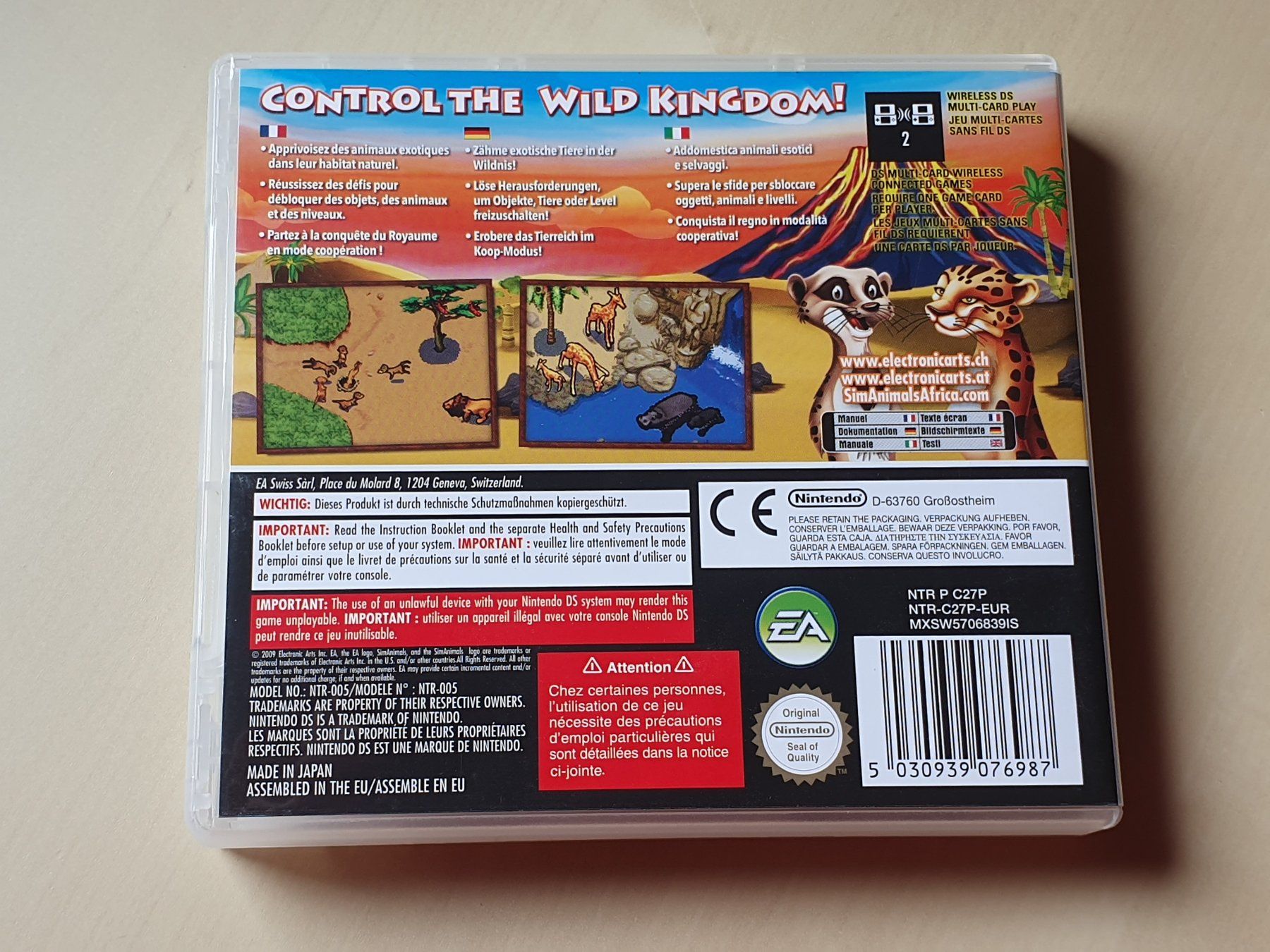 Nintendo Giochi: SimAnimals Africa – Usato da Stansstad venduto da collectorsshop 1