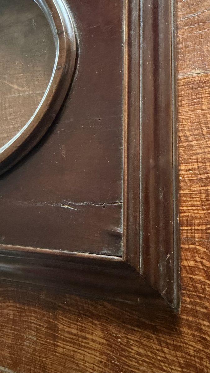Cornici: Bilderrahmen Biedermeier ovaler Ausschnitt  – Usato da Riedholz venduto da Frettchen63 3