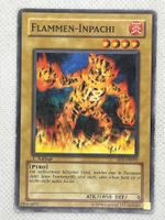 Flammen-Inpachi Yu-Gi-Oh Karte 1. Auflage SD3-DE003
