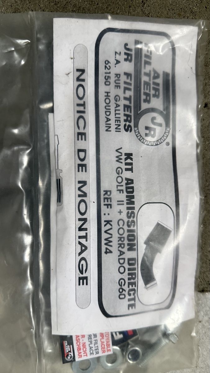 Tutti pezzi di ricambio auto: Sportluftfilter Kit VW Golf 2 Corrado G60 – Nuovo e nell'imballaggio originale da Hergiswil LU venduto da mechutaume