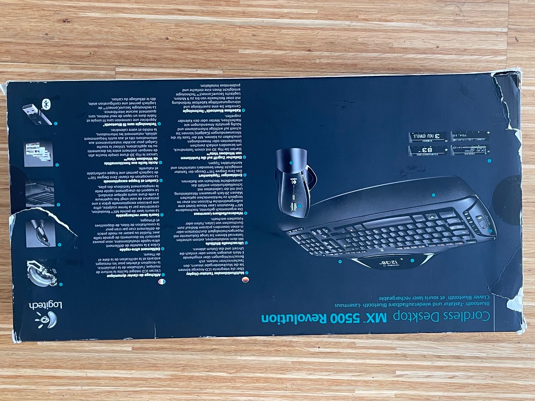 Logitech Tastaturen: Logitech wireless Keyboard and Mouse (Laser) – Gebraucht aus Glattbrugg von  9