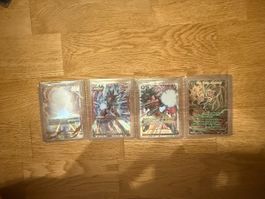 SELTENE Dragon Ball Super Card Game 4 Karten