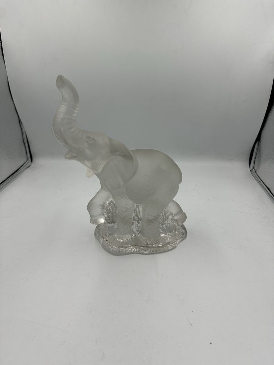 Lalique Statuette: Lalique grand éléphant – Usato da Bellevue venduto da bordeaux075cl 3