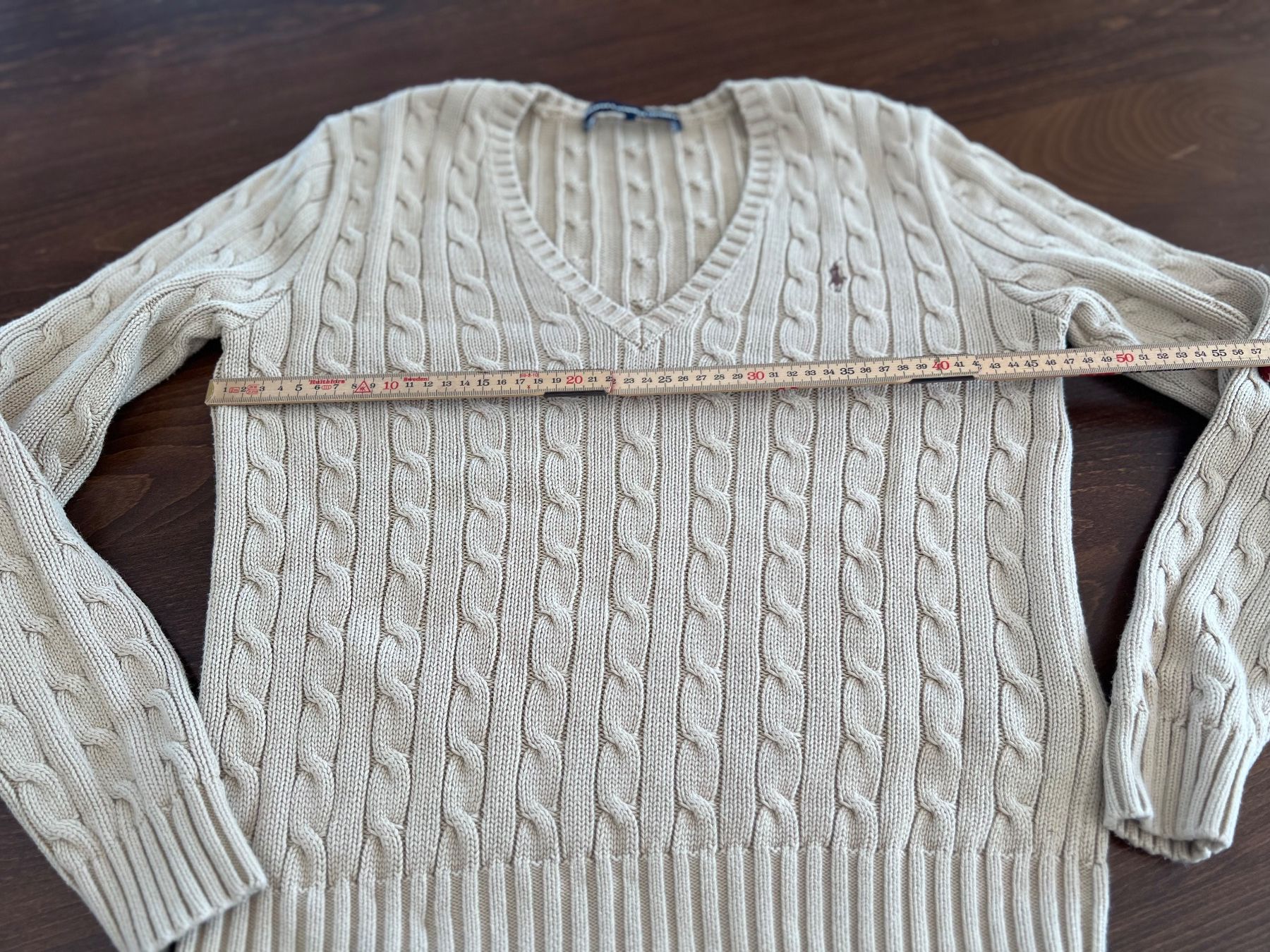 Ralph Lauren Maglioni & Felpe: Ralph Lauren - Pullover Beige Strick Gr. L – Usato da Ebmatingen venduto da Mistelu 3