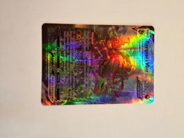 Pokémon Karte Rayquaza VMAX 218/203 guter Zustand