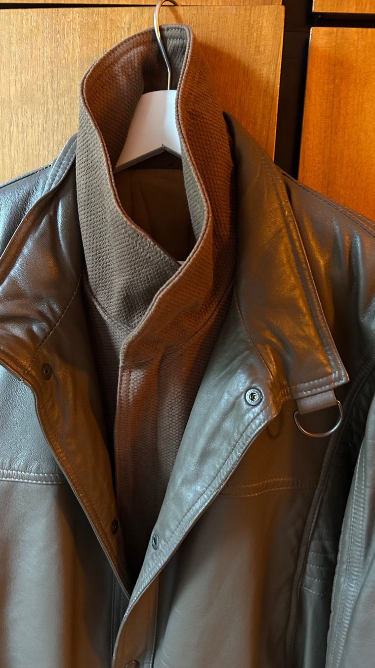 Jacken: Vintage Lederjacke / Leonardo Gr.54 – Gebraucht aus Neuhausen am Rheinfall von noelle0810 2