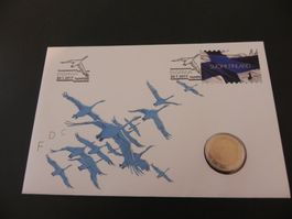 Münzbrief Finnland 2 EURO 2017  - 100 J. Unabhängigkeit